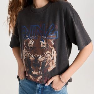 Anine Bing Graphic Tee Sz M 100% cotton